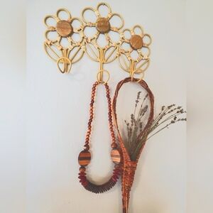 Handmade Wooden Beaded Necklace